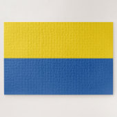 Flag of Ukraine Button Jigsaw Puzzle (Horizontal)
