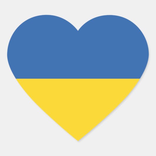 Flag of Ukraine Button Square Sticker (Vorderseite)