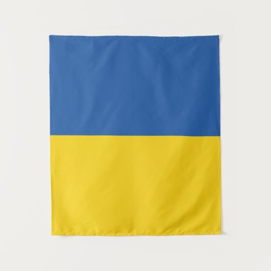 Flag of Ukraine Button Wandteppich (Vorderseite)
