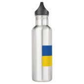 Flag of Ukraine Edelstahlflasche (Links)