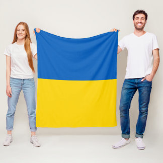 Flag of Ukraine Fleecedecke