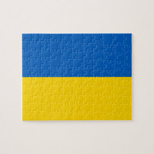 Flag of Ukraine Foto Puzzle