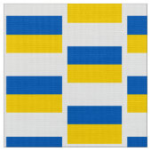 Flag of Ukraine Stoff (Nahaufnahme)