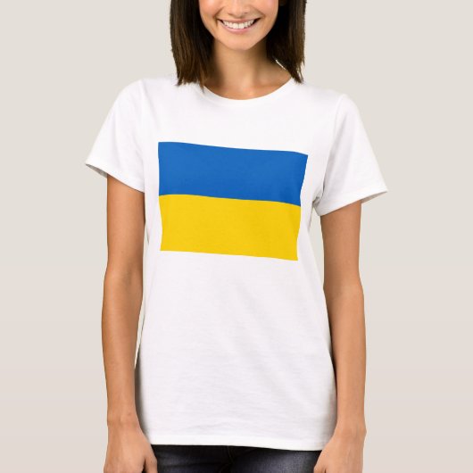 Flag of Ukraine T-Shirt (Vorderseite)