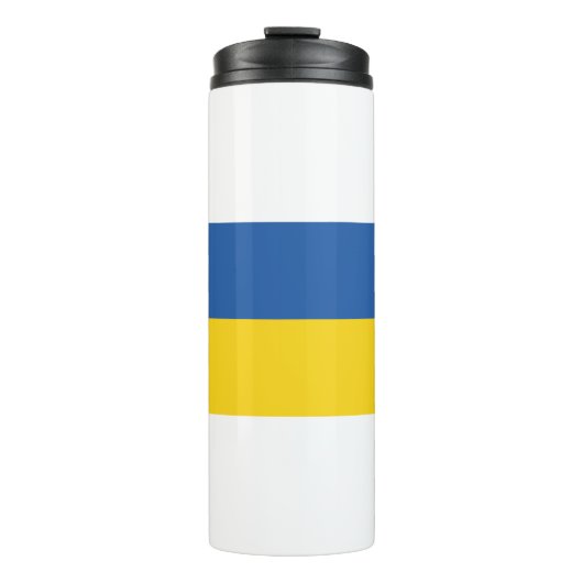 Flag of Ukraine Thermosbecher (Vorderseite)