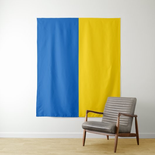 Flag of Ukraine Wandteppich (Beispiel)