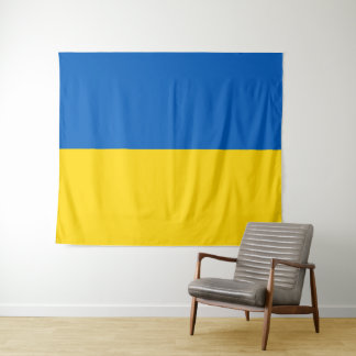 Flag of Ukraine Wandteppich