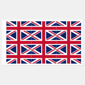 Flag of United Kingdom Etiketten