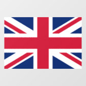 Flag of United Kingdom Fensteraufkleber (Blatt)