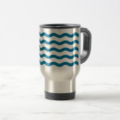 Flag of Vancouver, British Columbia Travel Mug Reisebecher (VorderseiteRechts)