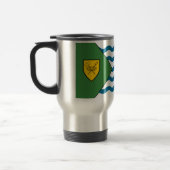 Flag of Vancouver, British Columbia Travel Mug Reisebecher (Links)