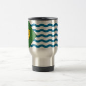 Flag of Vancouver, British Columbia Travel Mug Reisebecher (Mittel)