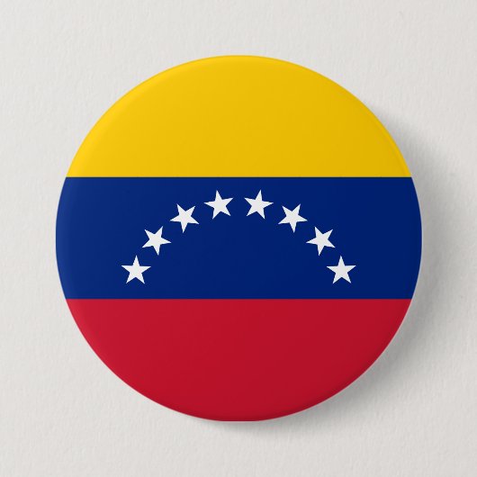 Flag of Venezuela custom Button (Vorderseite)