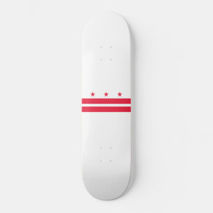 Flag of Washington D.C. (District of Columbia) Skateboard