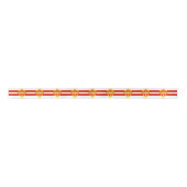 Flag of Westmorland Satin Ribbon Satinband (Vorderseite)
