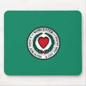 Flag of Worcester, Massachusetts Mouse Pad Mousepad (Vorne)