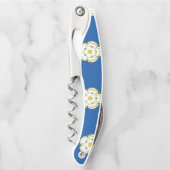 Flag of Yorkshire Waiter's Corkscrew Kellnermesser (Vorderseite)