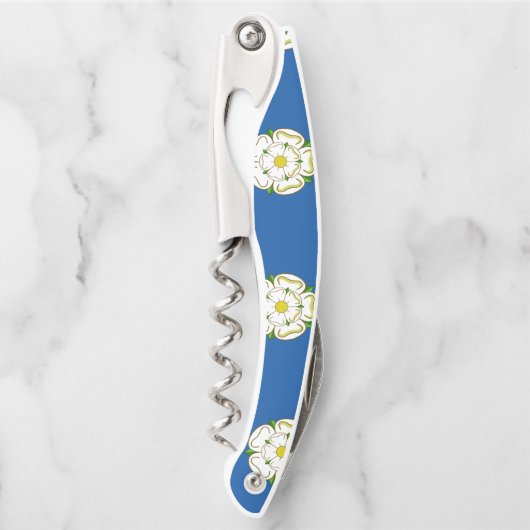 Flag of Yorkshire Waiter's Corkscrew Kellnermesser (Vorderseite)