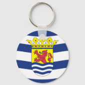 Flag of Zeeland Schlüsselanhänger (Vorderseite)