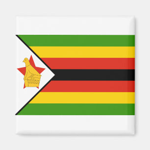 Flag of  Zimbabwe Magnet