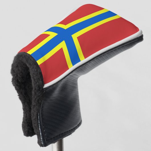 Flag Orkney Golf Head Cover Headcover (3/4 Vorderseite)