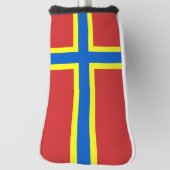 Flag Orkney Golf Head Cover Headcover (Rotieren 90)