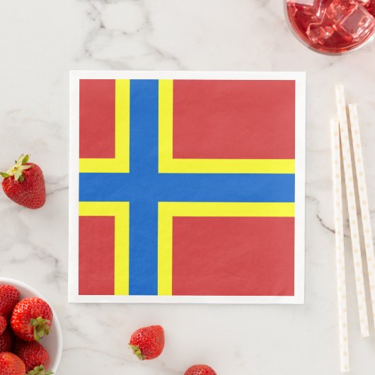 Flag Orkney Paper Dinner Napkins Serviette (Beispiel)