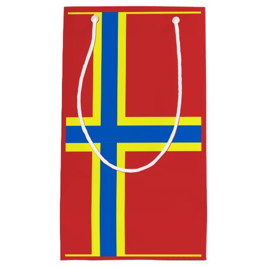 Flag Orkney Small Gift Bag Kleine Geschenktüte (Vorderseite)