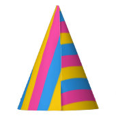 Flag Pansexual Prilag Partyhütchen (Rückseite)