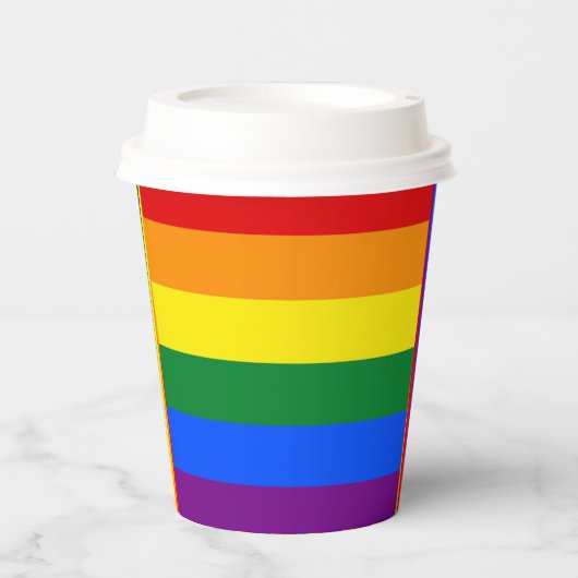 Flag Pappbecher (Vorderseite)