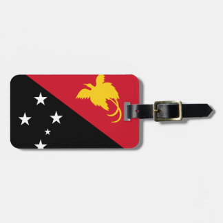 Flag Papua Neue Guinea Einfache ID Persönliche Dat Gepäckanhänger