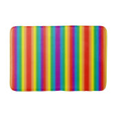 Flag Pastel Ombre Gay LGBT Pride Rainbow Badematte (Vorderseite)