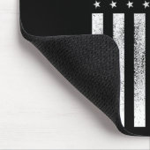 Flag Patriotic 4. Juli Trump 2024 Mousepad (Ecke)