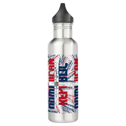 Flag Patriotic Edelstahlflasche (Links)