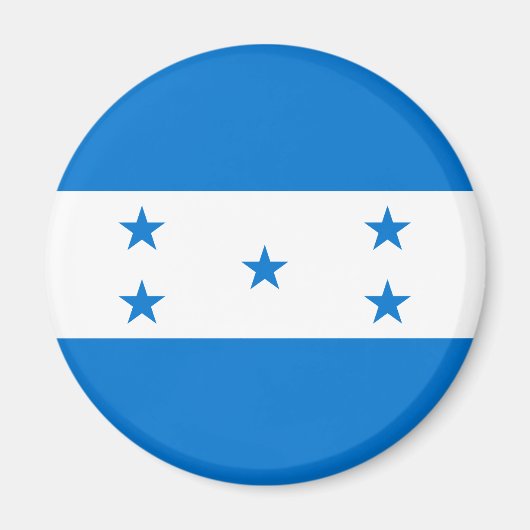 Flag Patriotic Honduras Magnet (Vorne)