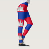 Flag Patriotic Kambodscha Leggings (Rechts)