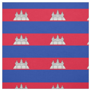 Flag Patriotic Kambodscha Stoff