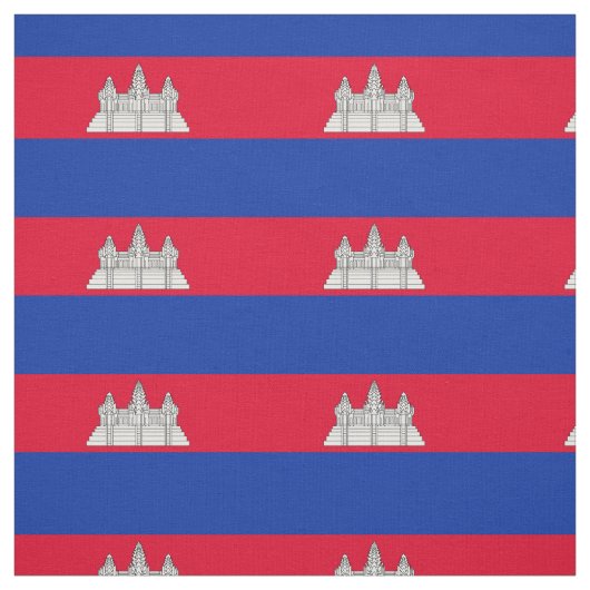 Flag Patriotic Kambodscha Stoff (Muster)