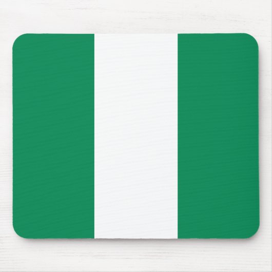 Flag Patriotic Nigeria Mousepad (Vorne)