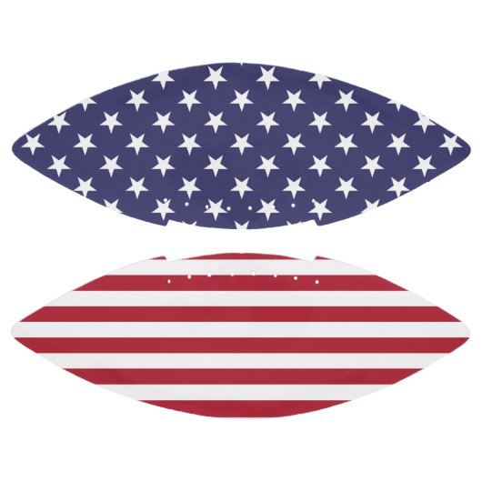 Flag Patriotic Red White Blue US Flagge Football (Paneele)