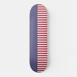 Flag Patriotic Red White Blue US Flagge Skateboard