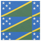 Flag Patriotic Solomon Islands Stoff (Nahaufnahme)