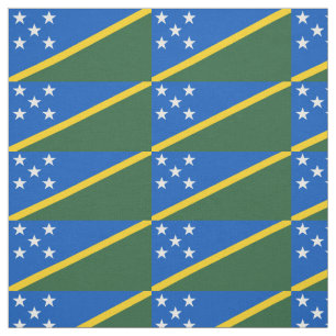 Flag Patriotic Solomon Islands Stoff