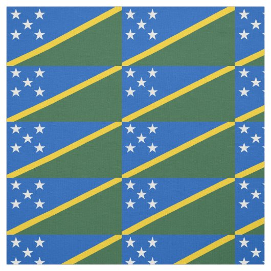Flag Patriotic Solomon Islands Stoff (Muster)