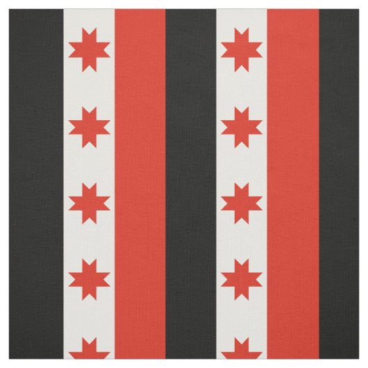 Flag Patriotic Udmurtia Stoff (Muster)