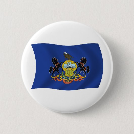 Flag Pennsylvania Button (Vorderseite)