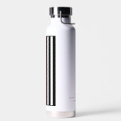 Flag "personalisierter Feuerwehrmann mit dünner ro Trinkflasche (Links)