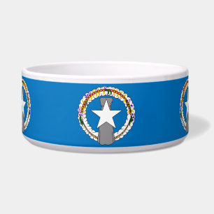 Flag Pet Bowl auf den Nord-Mariana-Inseln Napf