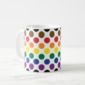 Flag Philadelphia Rainbow Pride Kaffeetasse (Vorderseite Links)