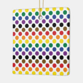 Flag Philadelphia Rainbow Pride Keramikornament (Links)
